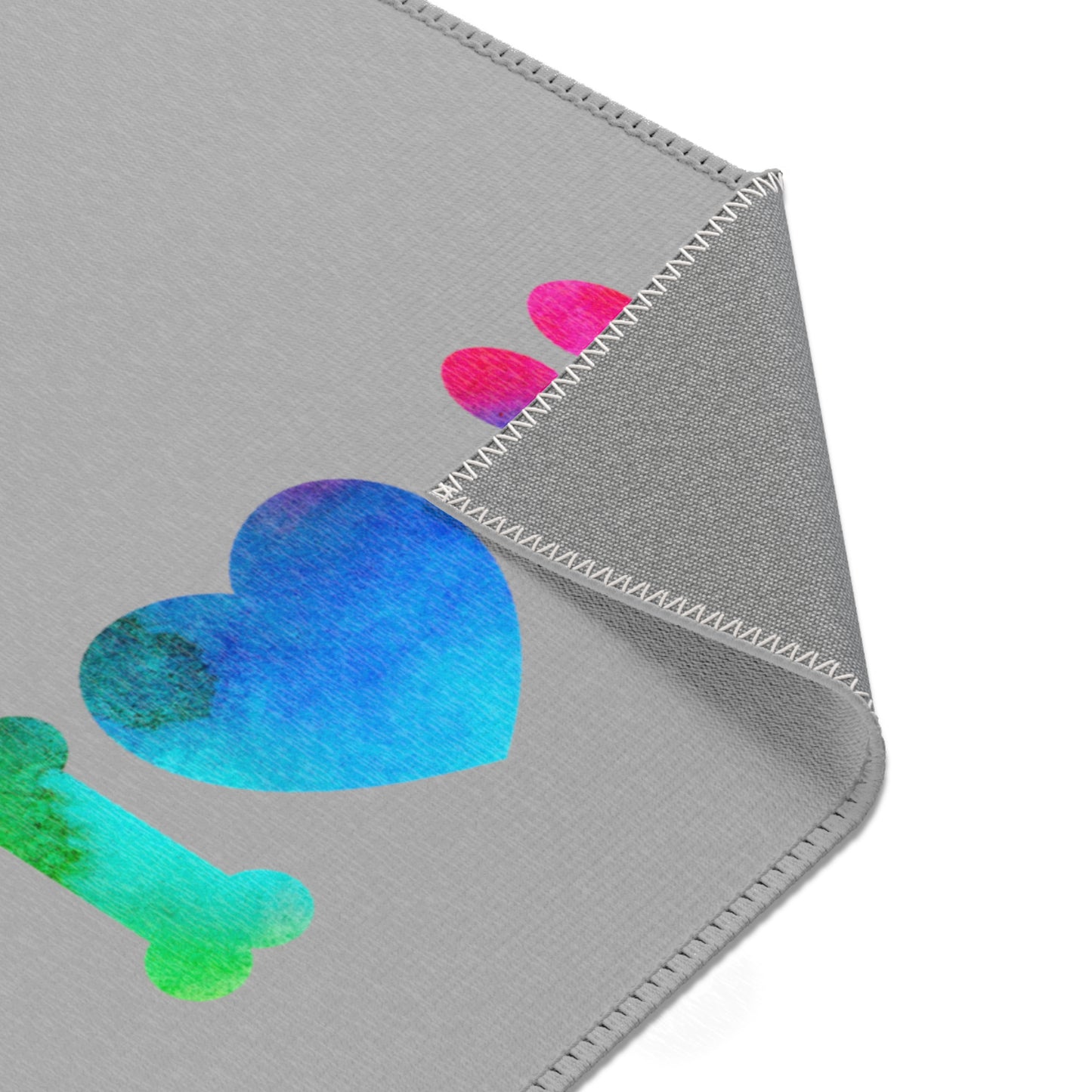 I Love My Paws Area Rug