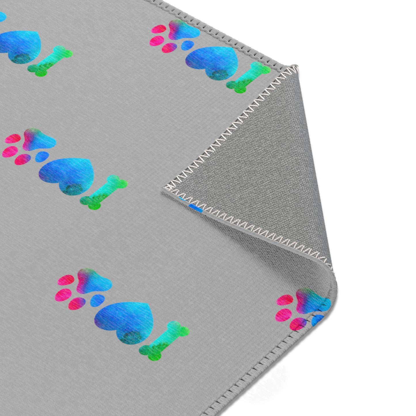 I Love My Paws Area Rug