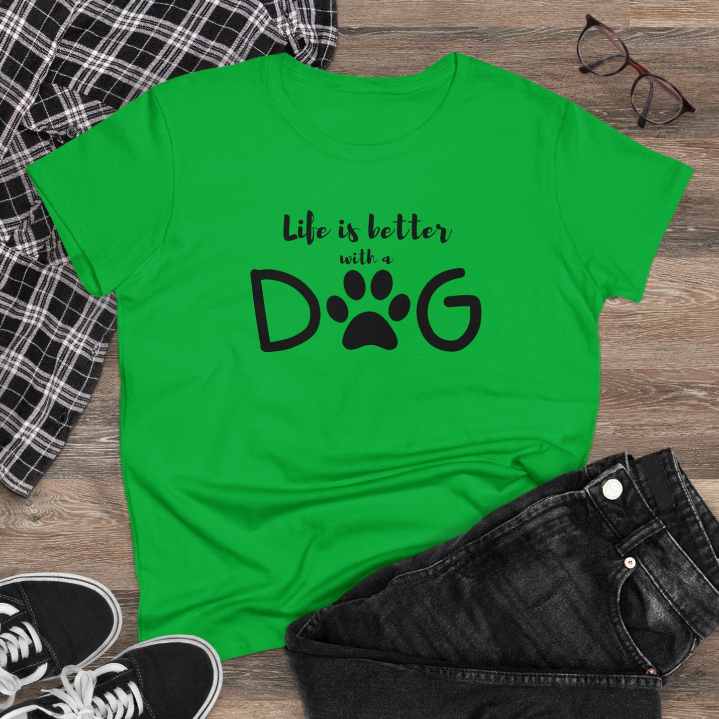 Women's Midweight Cotton Tee