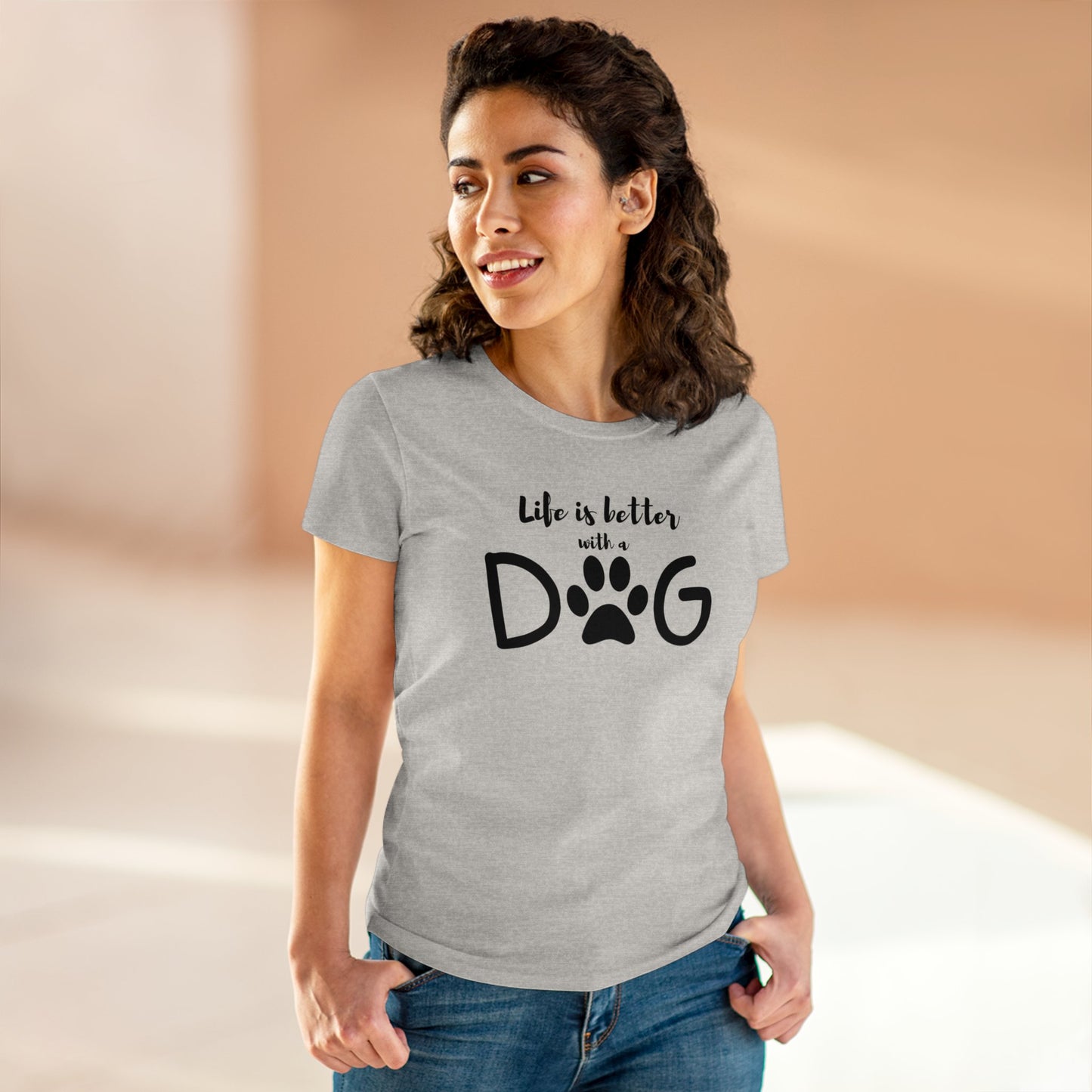 Women's Midweight Cotton Tee