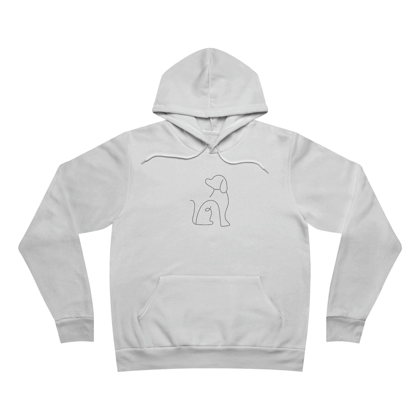 A Girl & Her Dog Unisex Sponge Fleece Pullover Hoodie