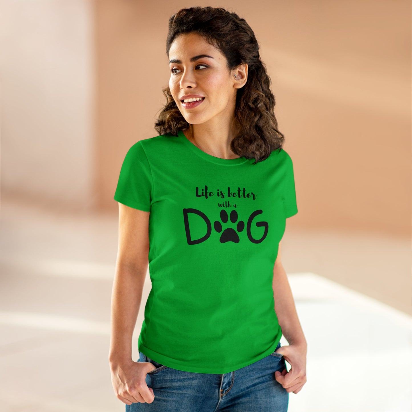 Women's Midweight Cotton Tee