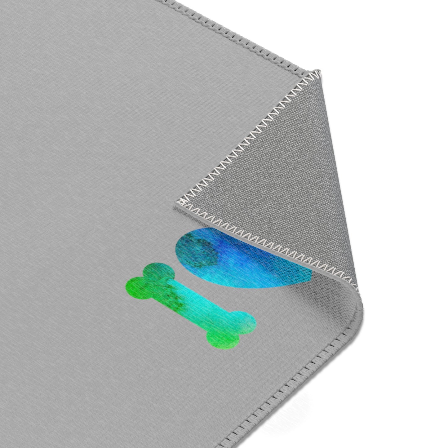 I Love My Paws Area Rug