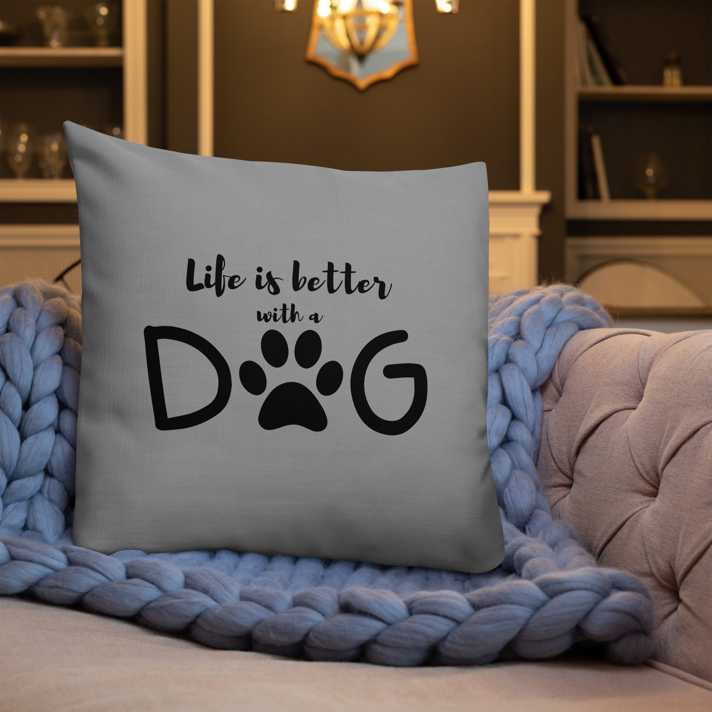 Life is Better Premium Pillow